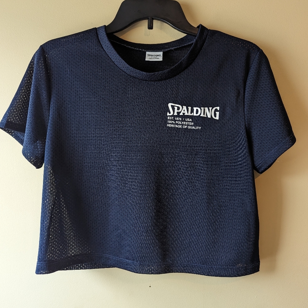 3/$30 Urban Outfitters Spalding Mesh Crop top
